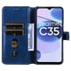 thumbnail image 3 of Funda Billetera para Realme C35 con Porta Tarjetas y Soporte Ajustable Negro, 3 of 6