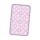 thumbnail image 1 of Tabla De Planchar Plegable Para El Hogar, Pantalones De Viaje, Falda, Vestido, Círculo Rojo M, 1 of 5