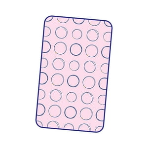 Bothyi - Tabla De Planchar Plegable Para El Hogar, Pantalones De Viaje, Falda, Vestido, Círculo Rojo M