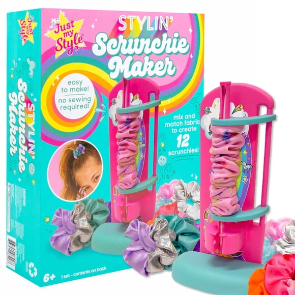 Kit para Hacer Scrunchies Just My Style 6 Sin Coser
