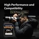 thumbnail image 5 of Tarjeta SD GIGASTONE 256 GB UHS‑I A2 V30 U3 180 MB/s, 5 of 9