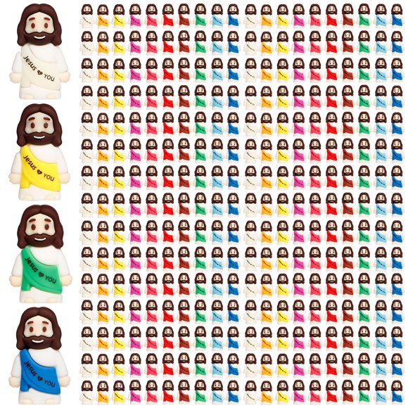ajabavbd 300 piezas de mini figuras de Jesús al por mayor regalos religiosos