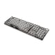 thumbnail image 4 of Teclado mecánico para juegos, teclado Retro Punk de 104 teclas, máquina de escribir, teclas redondas, teclado de juego Vintage para mujeres, hombres,, 4 of 5