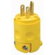 thumbnail image 1 of Enchufe de conexión a tierra Leviton 15A 125V 515PV con cabezal de triple accionamiento, 1 of 1