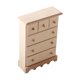 thumbnail image 3 of Muebles De Casa De Mu?ecas De Madera, Decoración, Gabinete De Juguetes A Escala 1/12, 3 of 5