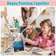 thumbnail image 1 of Set Pintura Acrilica ESRICH 26 Piezas 12 Colores Caballete, 1 of 3