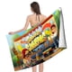 thumbnail image 4 of Subway Surfers Toalla de playa de secado rápido con diseño temático, regalo para mujeres y niñas, ideal para cumpleaños, fans, amantes de la música, uso en la playa o al aire libre, 78 × 160 cm, 4 of 6