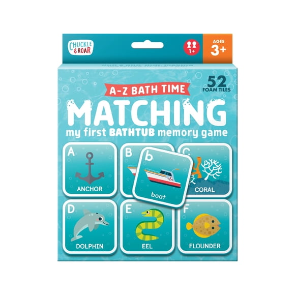 Bath Match Chuckle & Rugir, seguro, divertido, para niños pequeños de 3 años o más