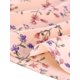 thumbnail image 5 of GRACE & GRANDEUR Blusas de Gasa Floral con Mangas Cortas Acampanadas y Escote con Abertura para Mujeres de Talla Grande 3X Rosa, 5 of 8