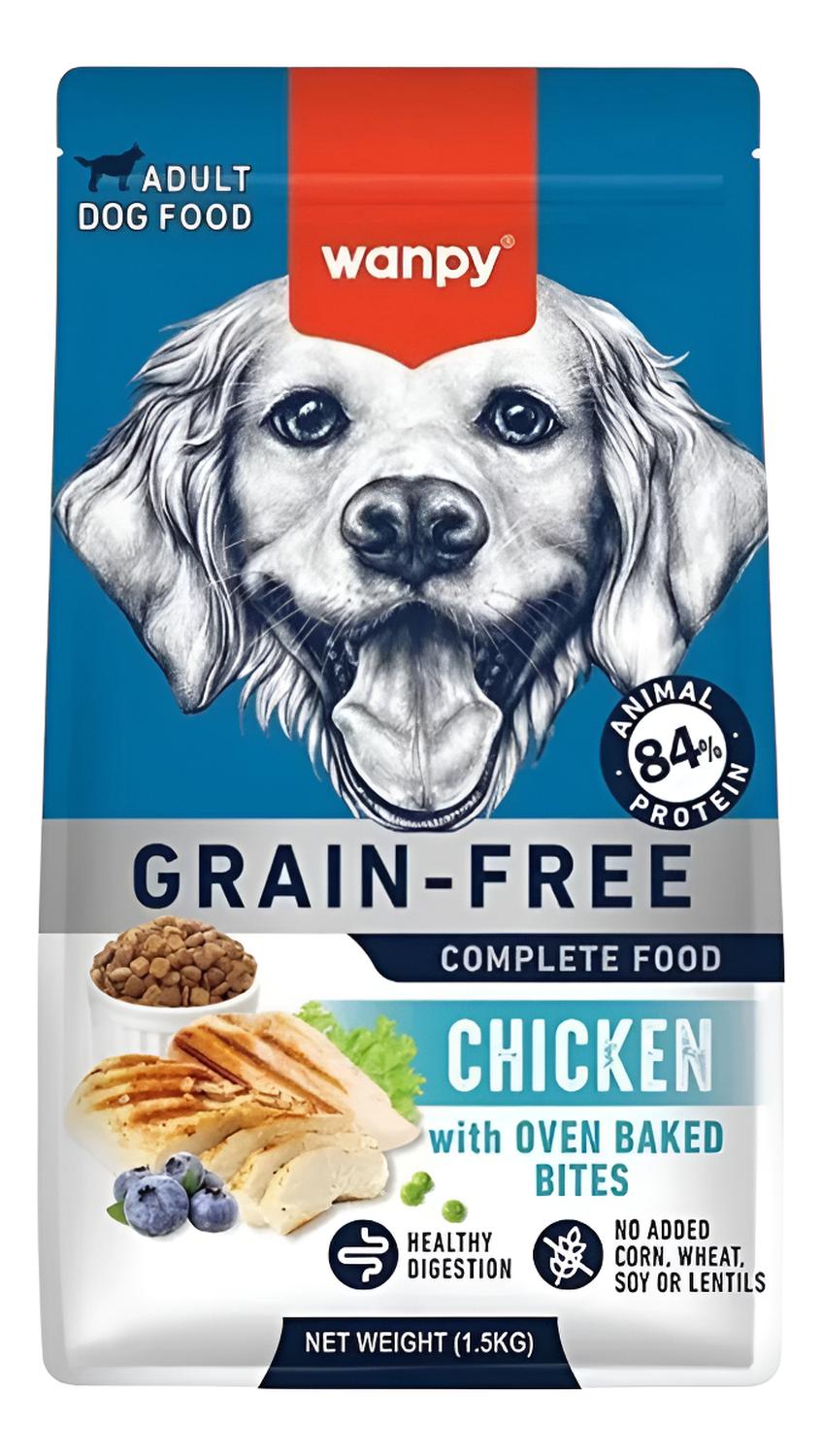 Snak - Wanpy Alimento Completo Grain Free Adulto 1.5 Kg Sabor Pollo