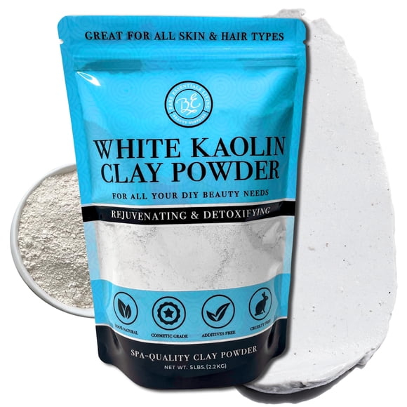 Clay Powder White Caolín De 2 27 Kg 100% Natural