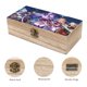 thumbnail image 3 of Genshin Impact Caja Organizadora de Madera Rústica - Caja Decorativa Multifuncional para Escritorio, Hogar, Oficina, Joyas y Manualidades, 3 of 6