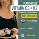 thumbnail image 2 of Vitamina D3 K2 Triquetra 10000 Iu 120 Mcg Mk7 Orgánica, 2 of 3