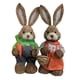 thumbnail image 3 of 1 Par De Mu?ecos De Figuritas De Conejo De Pascua De Pie, Adornos De 35cm, Aspecto Encantador, 3 of 5