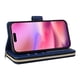 thumbnail image 3 of Funda Cartera con Cremallera y Correa para iPhone 15 Pro Soporte y Tarjetero Azul, 3 of 6