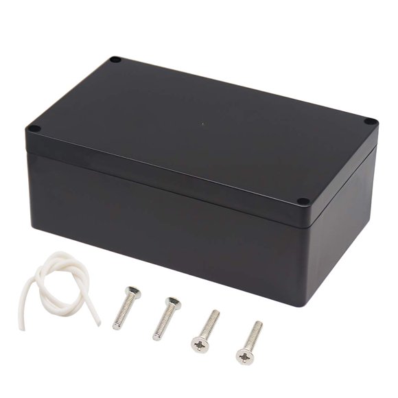 Caja de conexiones Zulkit IP65 impermeable de ABS 20 x 12 x 7,5 cm