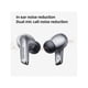 thumbnail image 2 of Audifonos Bluetooth InEar Reduccion De Ruido Gris LP5GR, 2 of 3