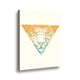 thumbnail image 1 of Canvas Tiger Triangle 70x50cms, 1 of 1