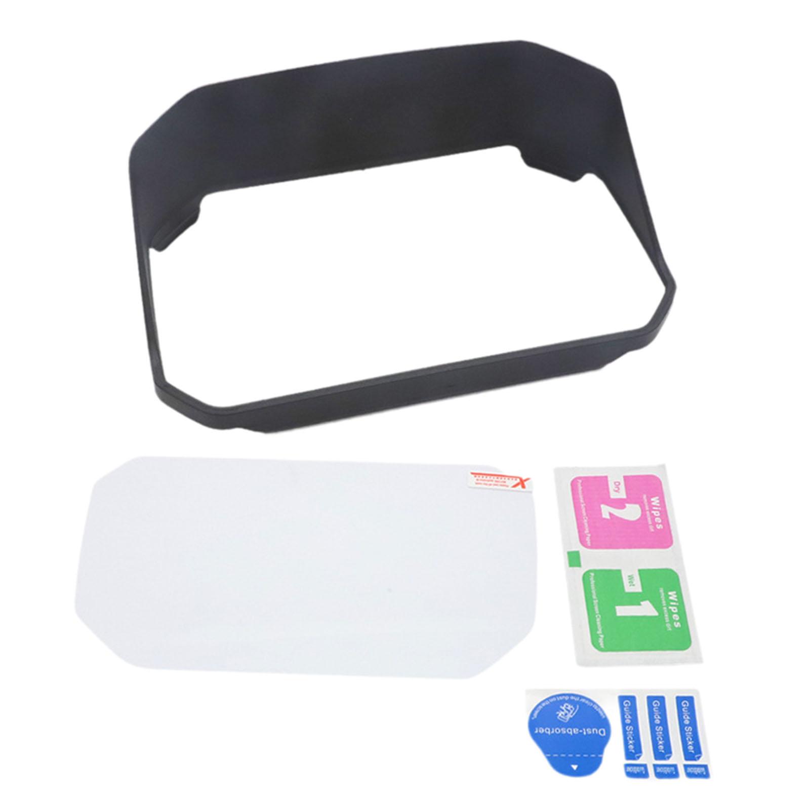 Magideal - Accesorio Compatible Con Visera Para Velocímetro De Motocicleta, Cubierta Protectora Antideslumbrante Para F900R, Suministros Y Repuestos.