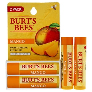 Burts Bees - Bálsamo Labial Hidratante De Mango Paquete Doble De Para Unisex - Bálsamo Labial X