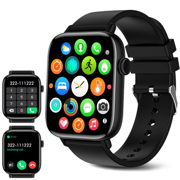 Reloj inteligente FTTMWTAG de 1,9 pulgadas para Android/iPhone con rastreador de actividad física