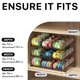 thumbnail image 3 of Organizador de latas Simple Houseware de 3 niveles, 36 latas, bronce, 3 of 8