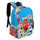 thumbnail image 2 of Autobús Bebé Babybus-theme Backpack, Campus style schoolbag Bookbag with Adjustable Shoulder Straps And Large Zip Compartment, Unisex Travel Bags.42x30x15cm, 2 of 6