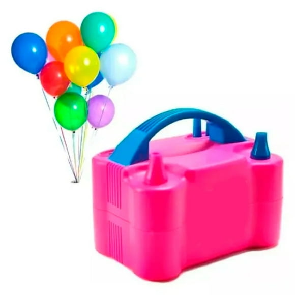Inflador De Globos Eléctrico Portátil Doble Boquilla