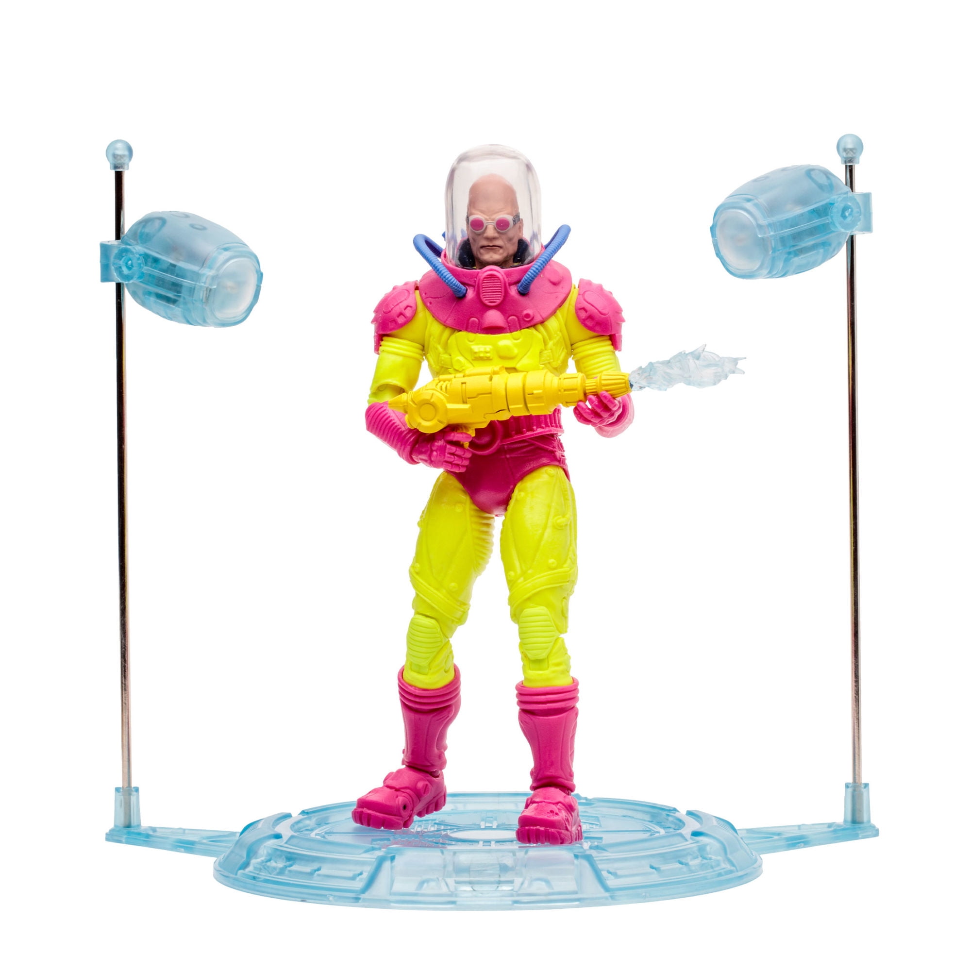 Figura de Acción Multiverse 18 cm Mr Freeze Black Light Gold Label de Mc Farlane