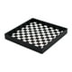 thumbnail image 3 of Bandeja Decorativa Plato Organizador De Maquillaje Para Sala De Estar Escritorio Baño Cuadrado Negro, 3 of 3
