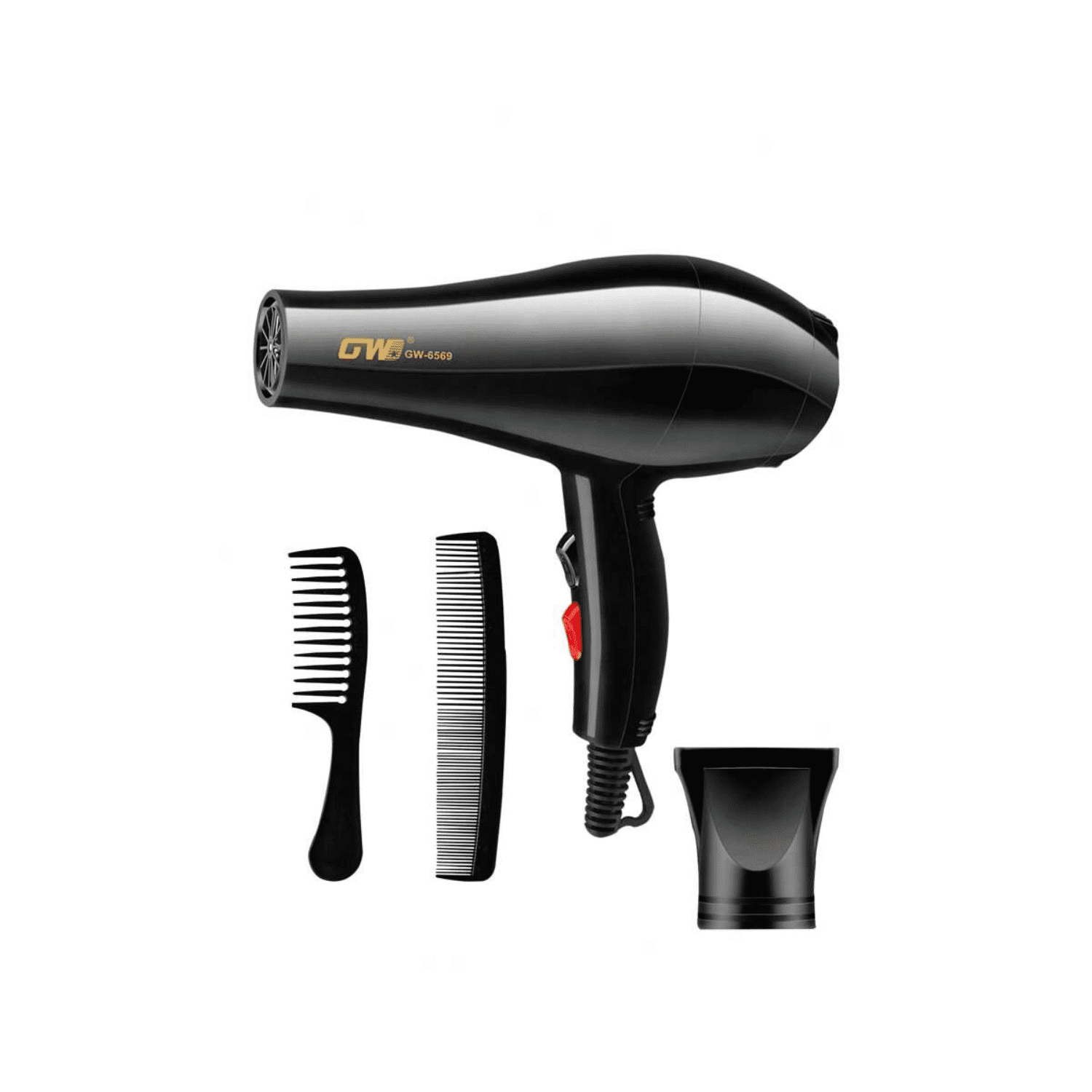 Importclick - Secador Cabello De Profesional 3000 W Negro