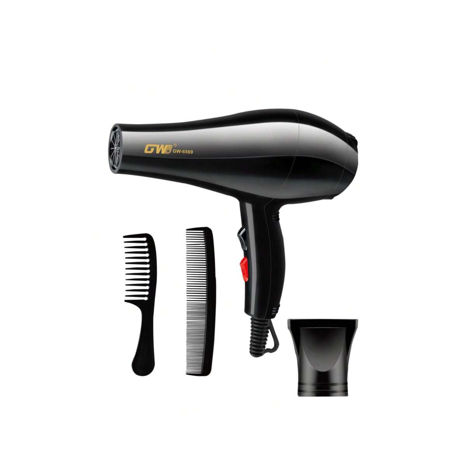 Importclick - Secador Cabello De Profesional 3000 W Negro