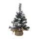thumbnail image 4 of árbol De Navidad Con Copos De Nieve, árbol De Navidad De Mesa Para Estantes De Festivales, Hogar, 20 Cm, 4 of 5