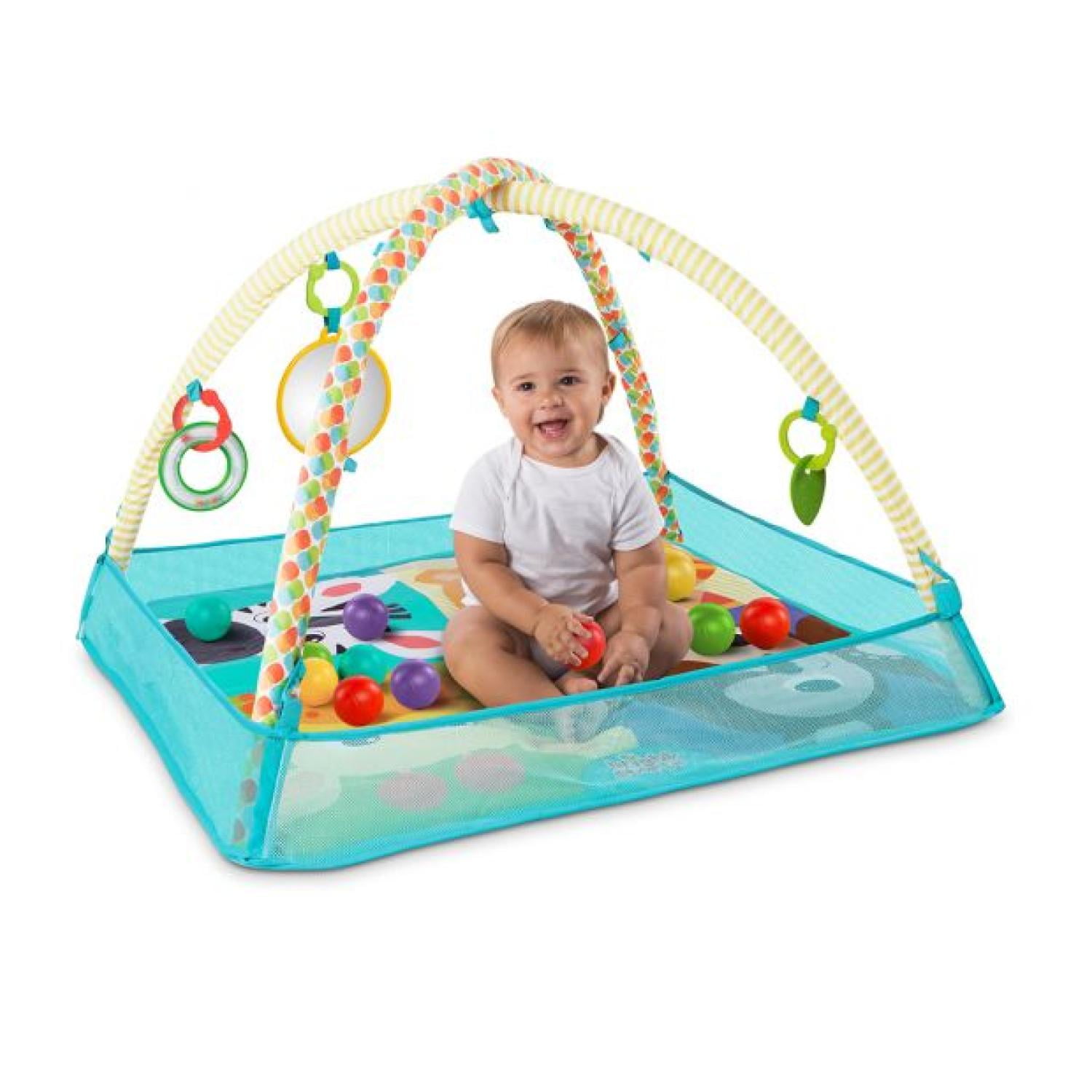 Total Click - Juguete Gimnasio Musical Con Pelotas Sonidos