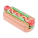 thumbnail image 1 of Los ni?os fingen el juego de simulación de cocina de perro caliente juego de rol de papel de alimentos juguetes, 1 of 5