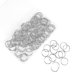 thumbnail image 1 of Anillos para Carpeta de Hojas Sueltas BGJRBY 1 Pulgada Baño de Níquel 100 unidades, 1 of 9