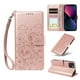 thumbnail image 3 of Funda Billetera FOXDOCK Compatible con iPhone 13 Mini , Diseño Perrito Tierno, Ranuras para Tarjetas y Soporte Plegable, 3 of 6