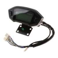 Magideal - Instrumento Modificado Para Motocicleta, Tablero Atv, Reutilizable, Fácil De Usar, Medidor Digital Versátil Para Bike, Medidores Digitales Para