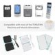 thumbnail image 4 of Electrodos iSTIM Super Soft 2x4 para masaje TENS EMS x16, 4 of 6