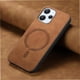 thumbnail image 5 of Magnetic Slim Case for Xiaomi Redmi 12 with Camera Guard & Anti-Scratch Back Brown, 5 of 6