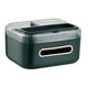 thumbnail image 1 of Porta Pañuelos Multifuncional Desmontable Decorativo Para Coche Tocador Baño Verde Oscuro, 1 of 3