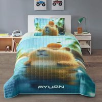 Genérico - Cubrecama Infantil Diseño Estampado Premium 1.5 Plazas Md02