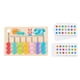 thumbnail image 3 of Juguetes De Aprendizaje Montessori, Rompecabezas Deslizante, Juego Familiar Para Niños Pequeños, Regalos De Cumpleaños, 7 Colores, 3 of 5