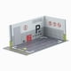 thumbnail image 4 of Modelo De Coche Diorama Paisaje De Estacionamiento 1/24 DIY Para Modelo De Coche Amantes Del Modelo De Coche A, 4 of 5