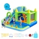 thumbnail image 1 of Brincolín Inflable Para Niños Con Tobogán De Agua Y Alberca, 1 of 9