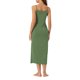 thumbnail image 3 of INSPIRE CHIC Vestido de Noche de Mujer de Rayón Suave sin Mangas con Tirantes Finos y Cuello Redondo para Primavera Verano Talla 2XL Verde Militar, 3 of 6