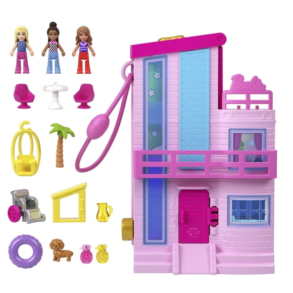 Polly Pocket Mundo Sorpresa Barbie Set Compacto