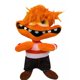 thumbnail image 2 of Juguete Peluche Ansiedad 30cm Naranja Felpa Infantil, 2 of 3