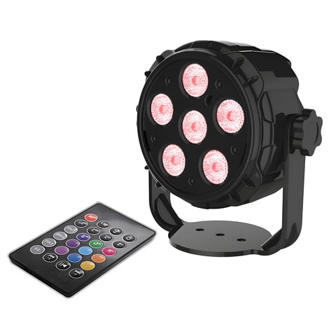 Tecnolab - Foco Par Led Rgb Con Parlante Bluetooth 10W + Control - Ps