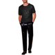 thumbnail image 2 of INSPIRE CHIC Camiseta Brillante de Lentejuelas Metálicas de Manga Corta para Fiesta Rave de Club para Hombre S Negro, 2 of 5